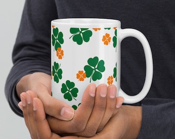 White Irish Gaelic Coffee Drinking mug