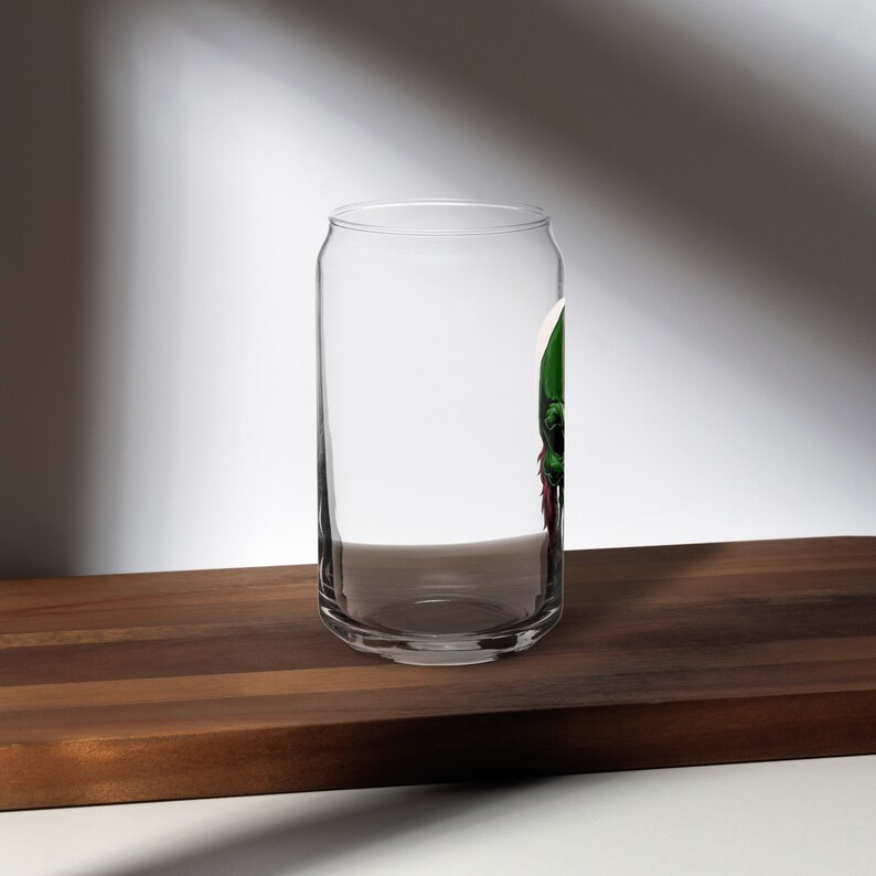 Irish Beer Can shaped glass for Guinness or other brews