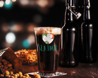 Iers pintglas voor Guinness of andere brouwsels