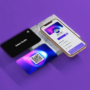 Cartão de visita inteligente personalizado, cartão de visita com impressão personalizada, cartão de visita inteligente com impressão dupla face Nfc, cartão de visita sem contato