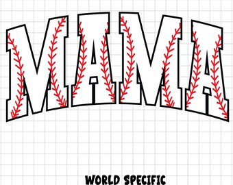 Mommy Baseball Script SVG Baseball Mommy Cut Files, Baseball Mommy Vector Files Sports Mom Svg Png, Mommy Png