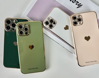 for iPhone 15,15 Pro,15 Plus,15 Pro Max Phone Case, Slim Luxury Gold Plated  Soft Bumper Women Men Girl Protective Phone Case Cover for Apple iPhone 15