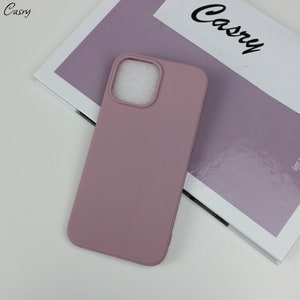 Coque de portable mate colorée unie pour iPhone 14 13 12 11 Pro Max 14 plus 14 13 12 pro 6,7,8,XR, X,XS Max iPhone 6 7 8 Plus Coque pour iPhone SE 2022 Lavender