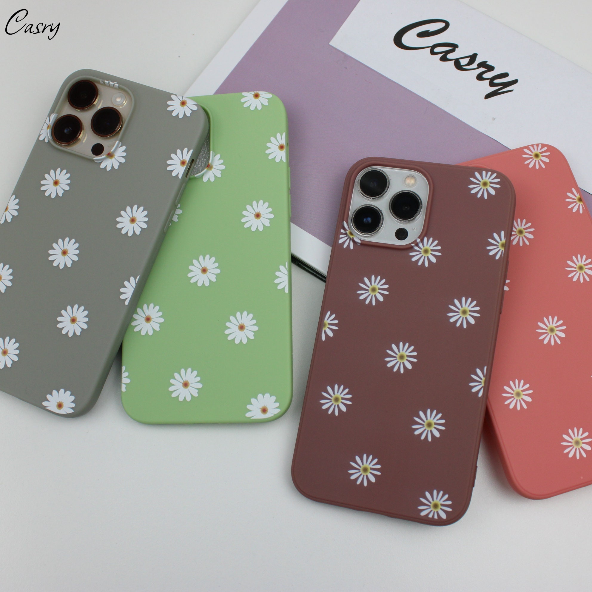 Daisy Ring Holder Protective Phone Case - Fits iPhone® 13/13 Pro