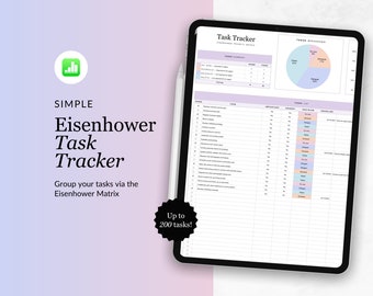 Decision Matrix Apple Numbers, Task Priority Tracker, Task Management Tracker, Priority Checklist, Eisenhower Matrix Template Spreadsheet