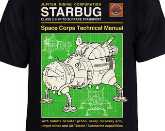 RED DWARF STARBUG Fan Art T-Shirt