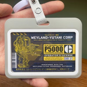 ALIENS POWERLOADER Lizenz-ID oder Reisekartenhalter