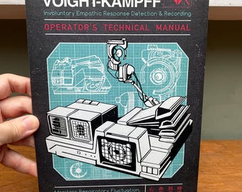 BLADE RUNNER Voight-Kampff Machine Metal Sign