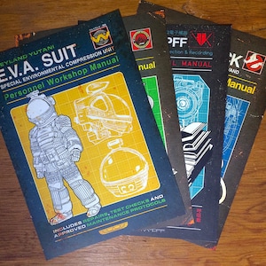 4er Set A5 SCI-FI Fan Art Prints