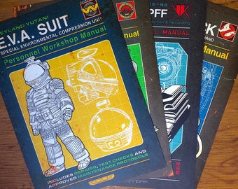 Set of 4 A5 SCI-FI Fan Art Prints