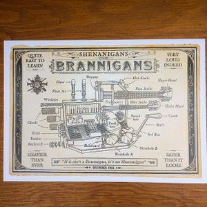 Impression carte postale A5 SHENANIGAN