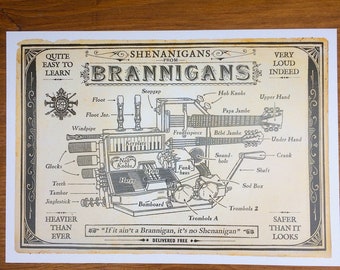 SHENANIGAN A5 Postcard Print