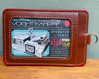 BLADE RUNNER Voight-Kampff License, ID or travel card holder