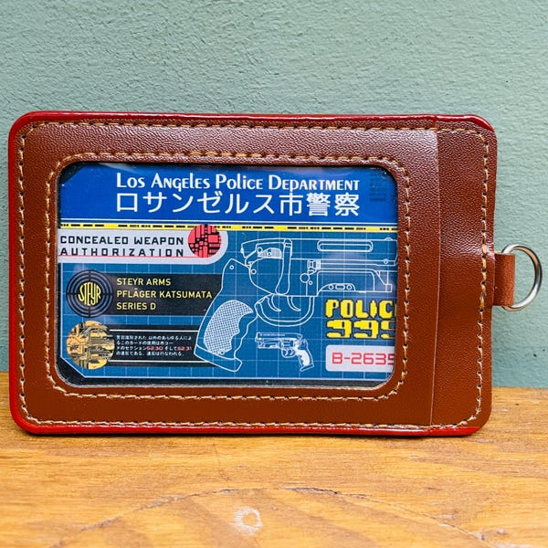 BLADE RUNNER Blaster License, ID or travel card holder