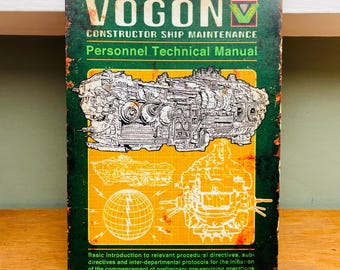 VOGON Constructor Fleet Metal Sign