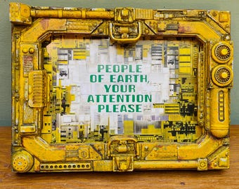 VOGON QUOTE Framed 7"x5" Art Print from 'The Hitch-Hiker's Guide To The Galaxy'