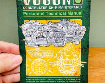 VOGON Constructor Fleet 7"x5" Art Postcard