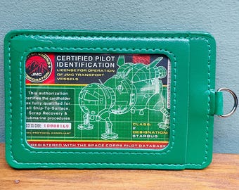 RED DWARF Starbug Pilot's License, ID or travel card holder