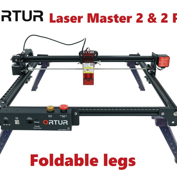 Pieds pliables pour OLM2 & Pro - Ortur Laser Master 2 Pro