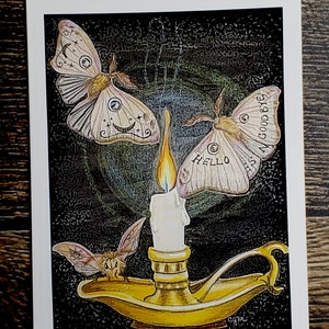 Goth Moth Fine Art Print