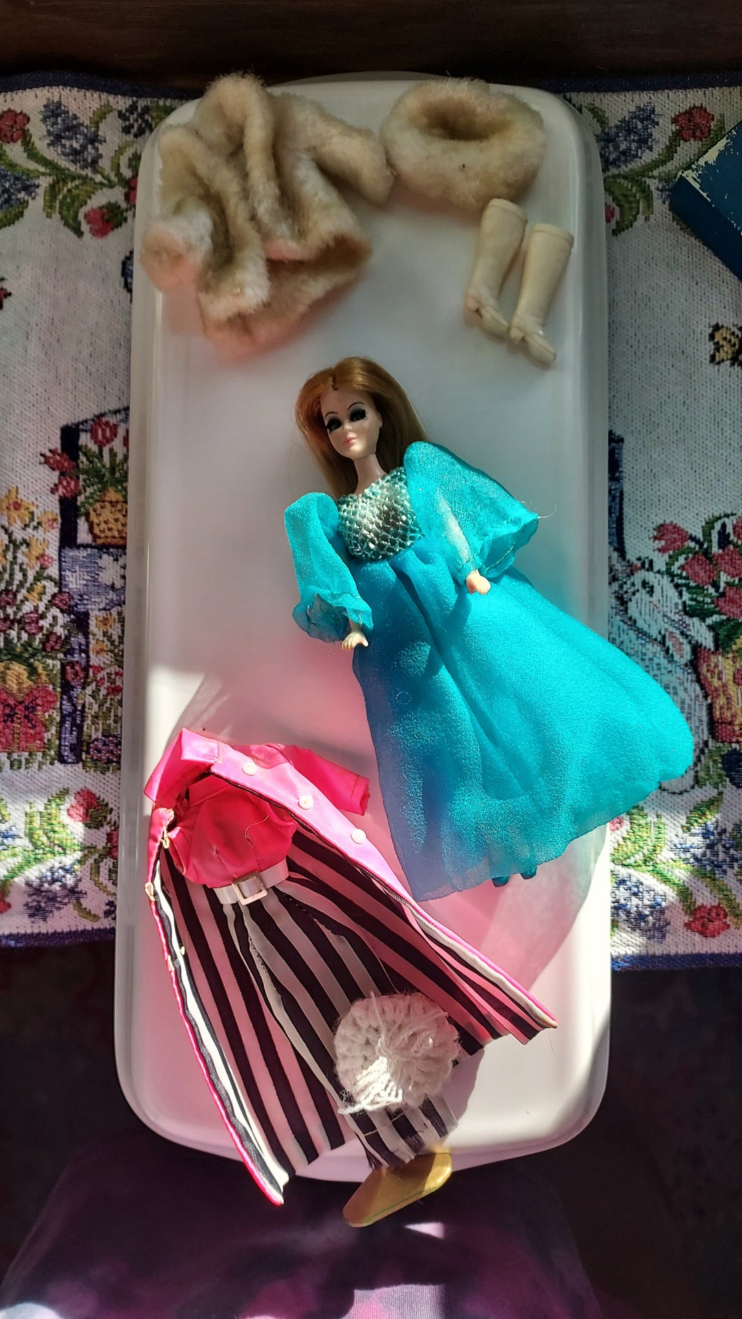 Vintage Dawn Doll With Outfits Collectable From 1970 Etsy