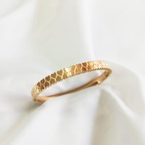 Tarnish Free Gold Bangles for Women, Anti Tarnish Bracelet Waterproof, Birthday Gift, Anniversary Gift