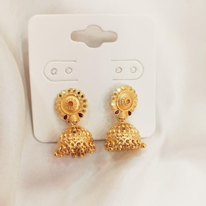 Vergulde Jhumki Small