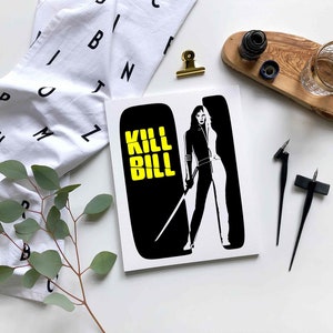 Kill Bill, Película, Archivo SVG, Archivo PNG, Archivo DXF, Archivo EPS, Diseños SVG, Archivo de corte, Descarga digital y el resto es historia