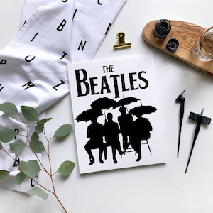 The Beatles, Svg File, Png File, Dxf File, Eps File, Svg Designs, Cut File, Logo, Digital Download, And The Rest Is History