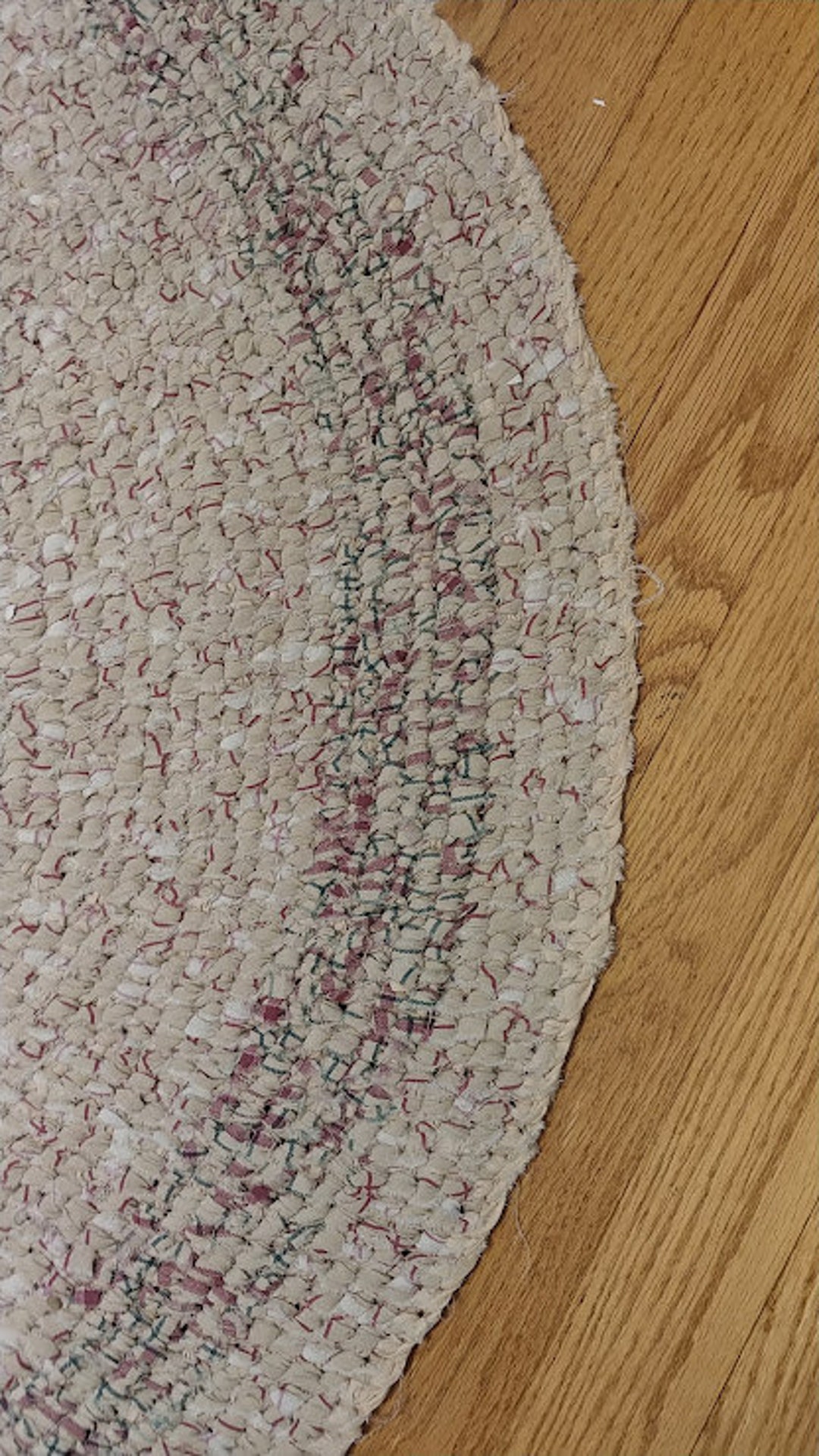 AMISH TOOTHBRUSH RUG, Handmade Rag Rug Etsy