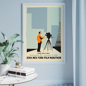 New York Film Festival Poster: Contemporary Movie Art