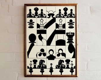 Chess Gift Game Art Prints Decor – Chess House