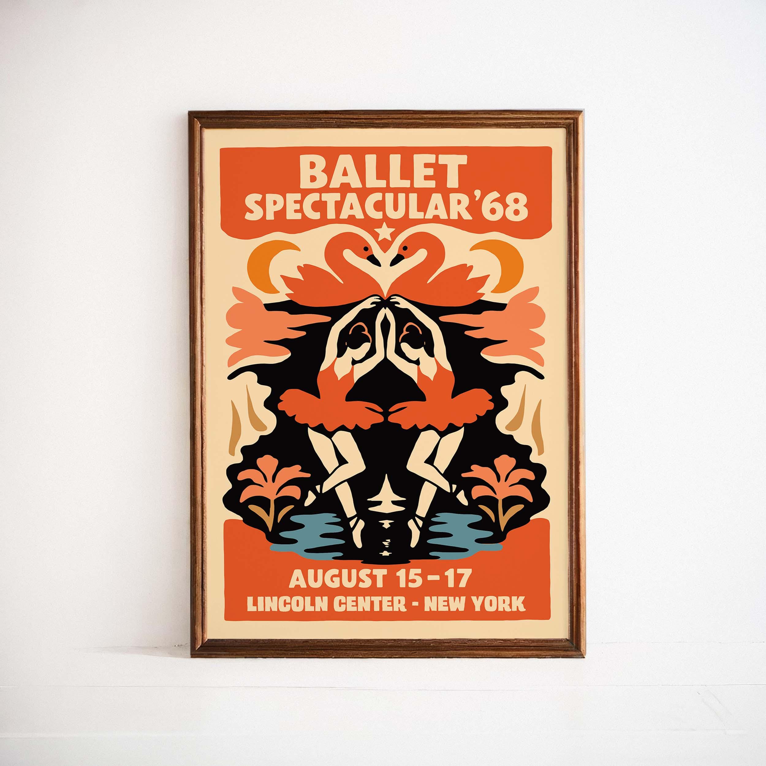 THE FIRST BALLET ラリー・ラボンテ　フォトカード　ブック　24枚 1968 Ballet Spectacular Poster - Giclee Reproduction - Lincoln