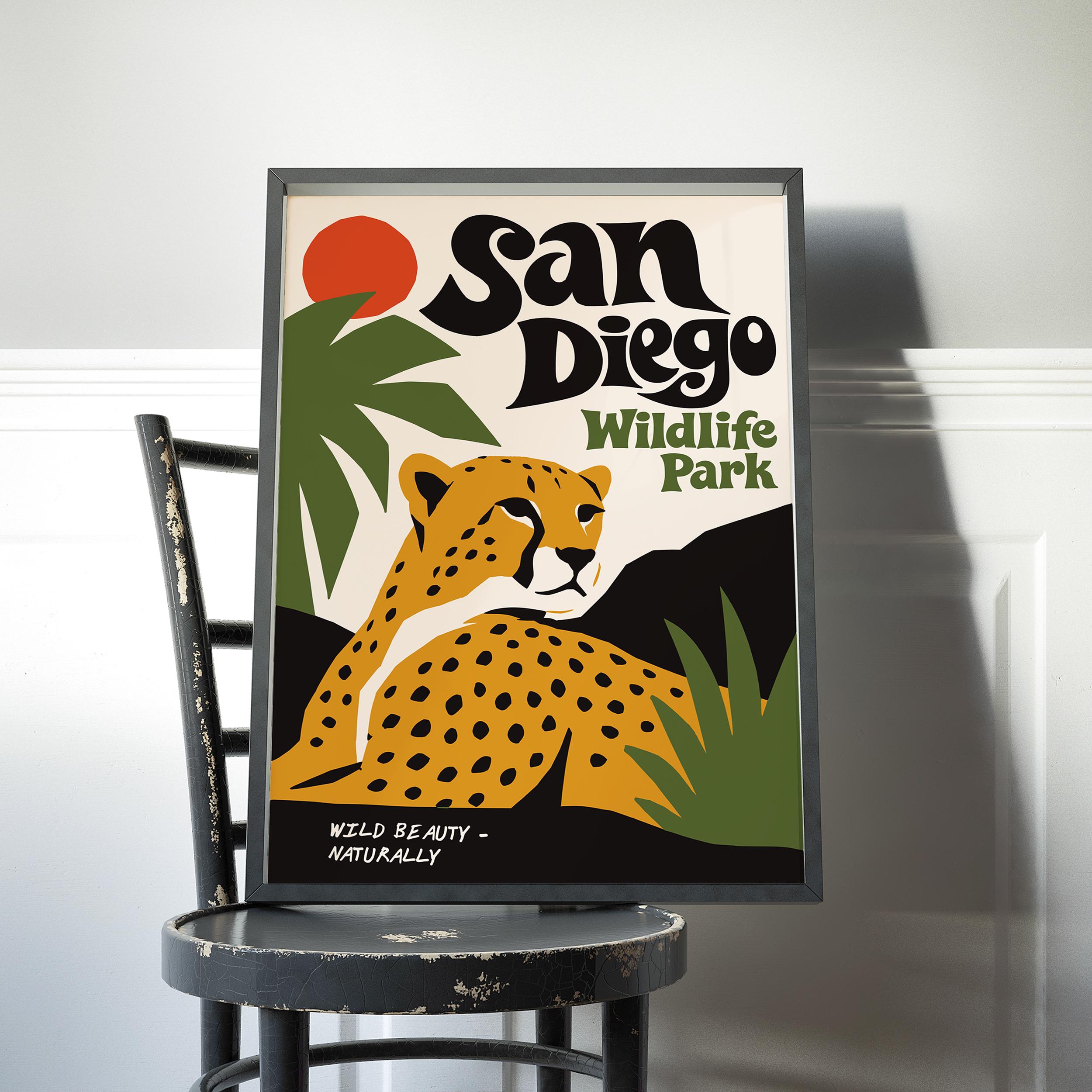 San Diego Zoo Poster - Etsy