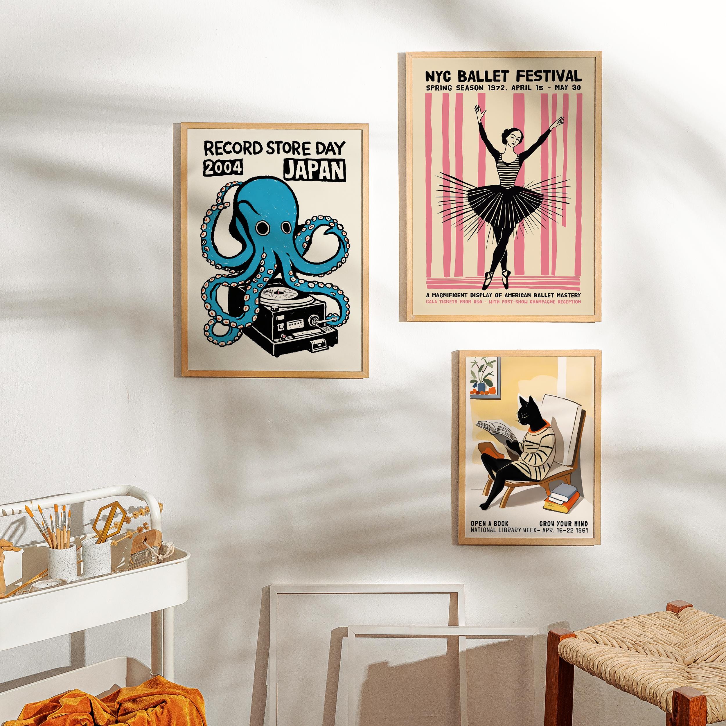 Record Store Day Japan 2004 Poster - Giclée Fine Art Print