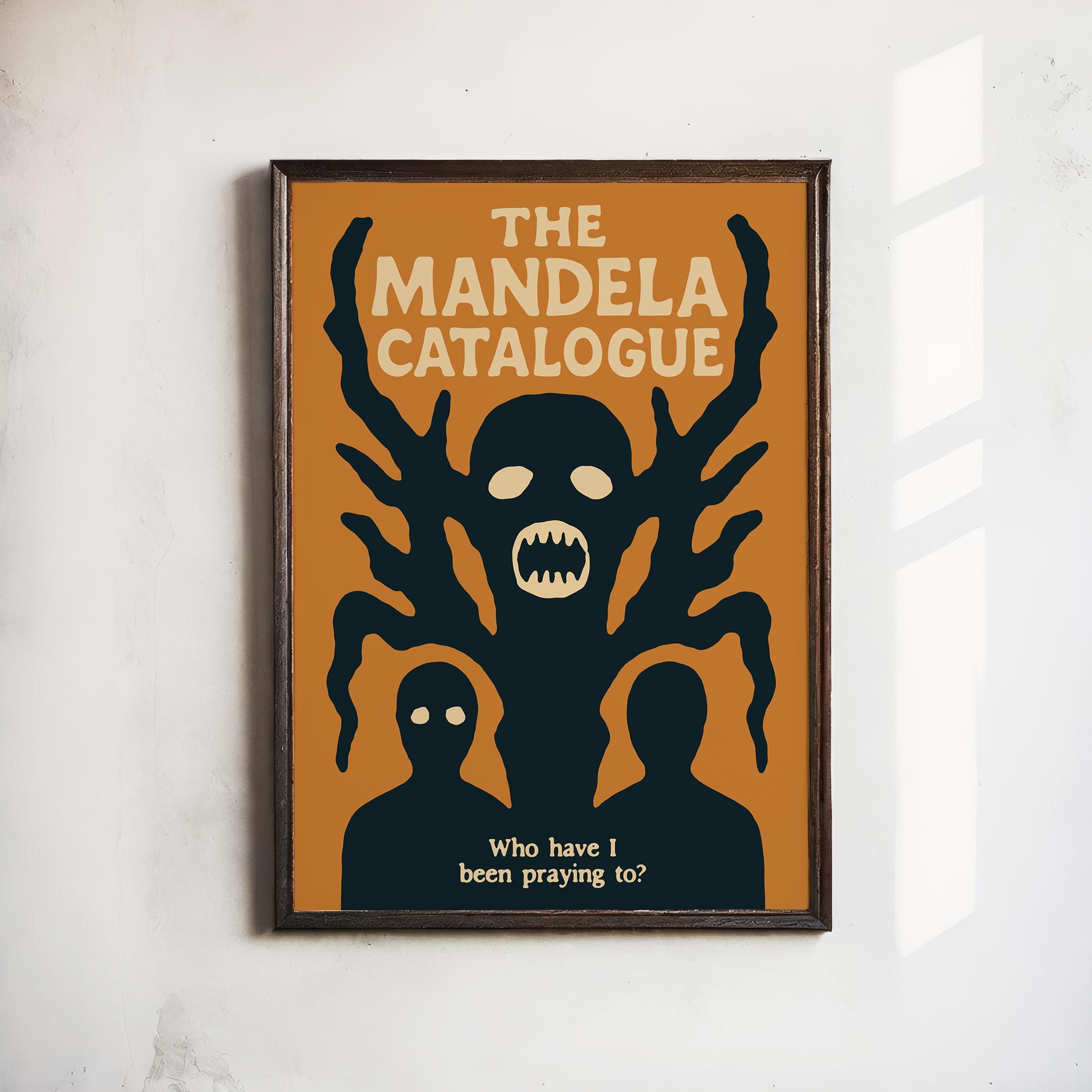 The Mandela Catalogue Horror Poster #analoghorror #indieseries  #darkartprint - Etsy