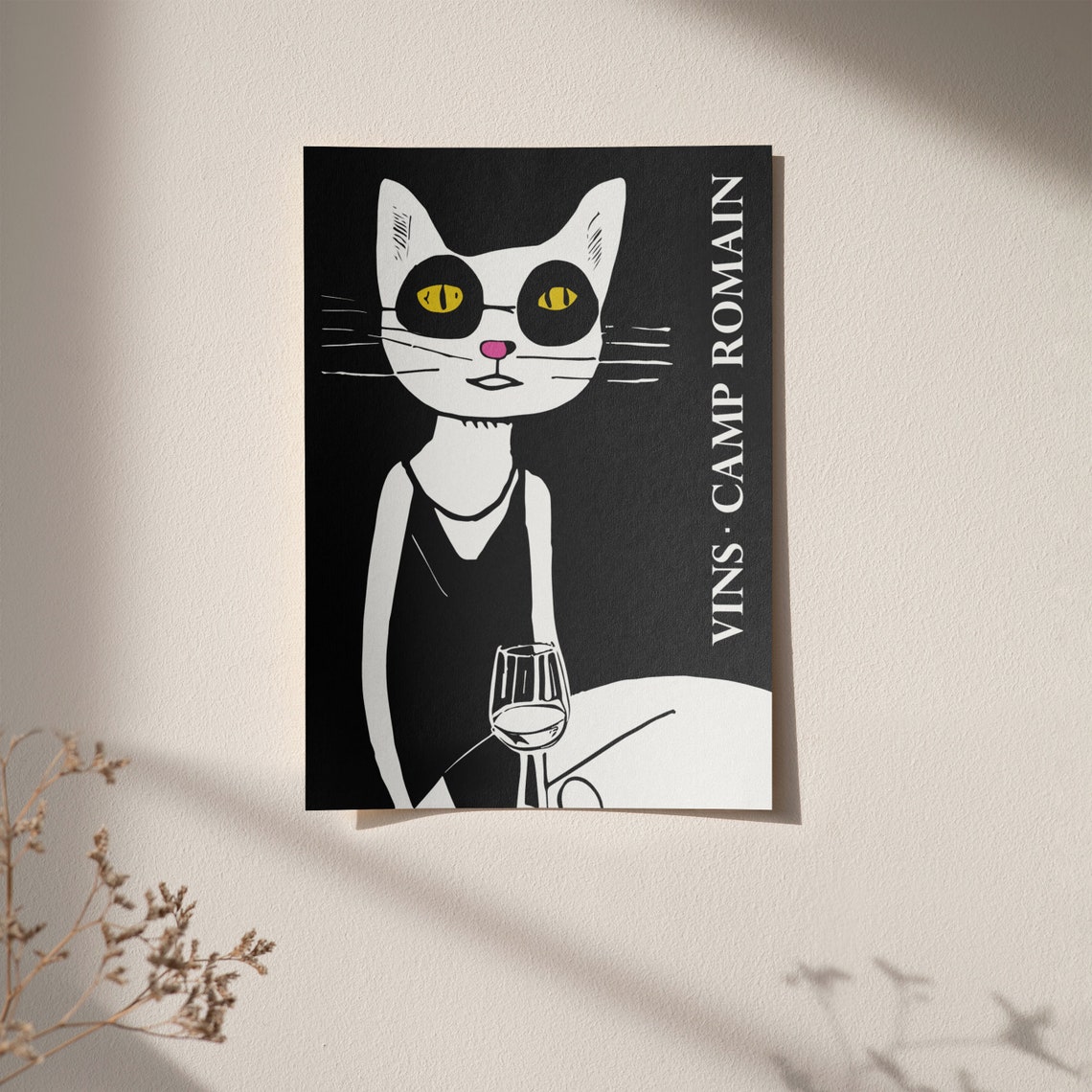 French Wine Poster Vintage Beverage Poster Classic - Etsy