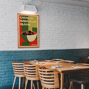 SPANISH OLIVES POSTER