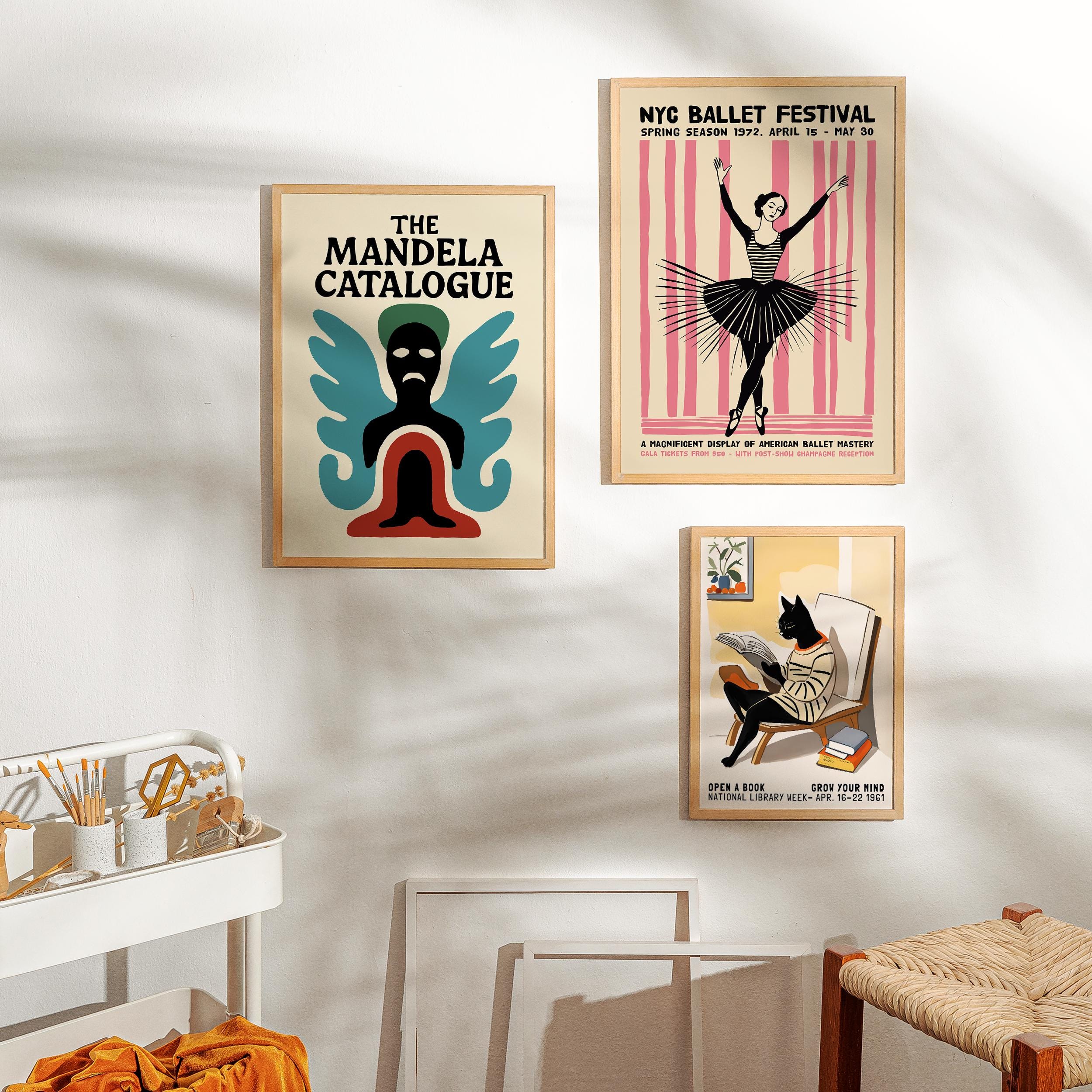 Mandela Catalogue Poster (giclée Fine Art Print) - Surreal Horror