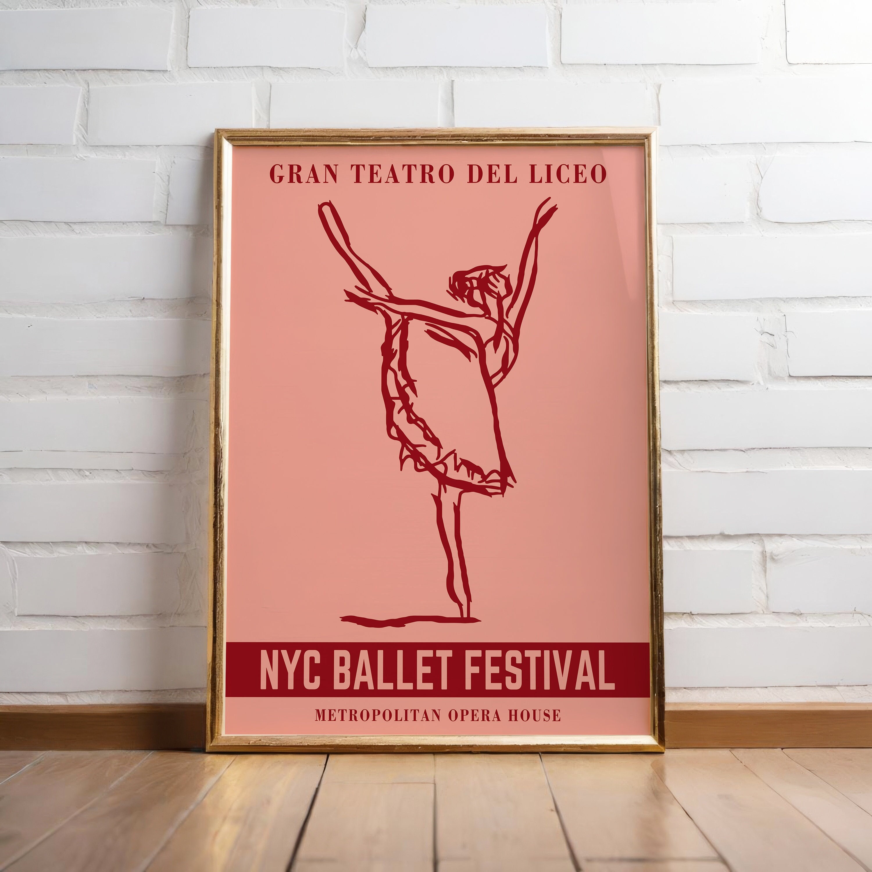 New York City Ballet - Studio photo of (front L-R) Violette