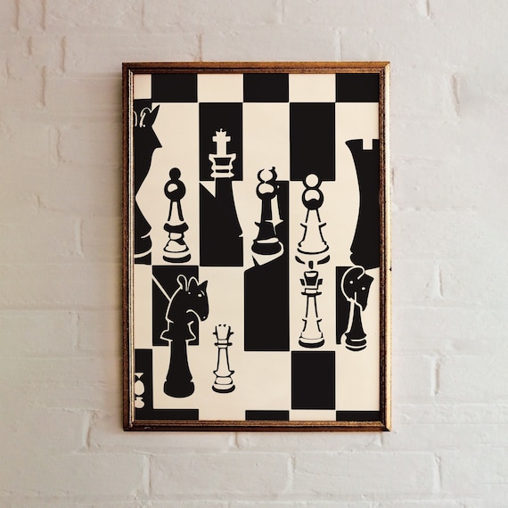 The Italian Game Chess Openings Art Book Cover Poster - Italian Game -  Posters and Art Prints