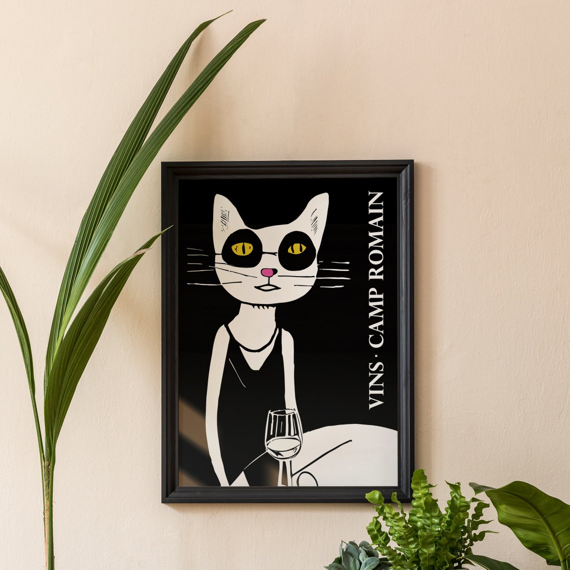 French Wine Poster Vintage Beverage Poster Classic - Etsy