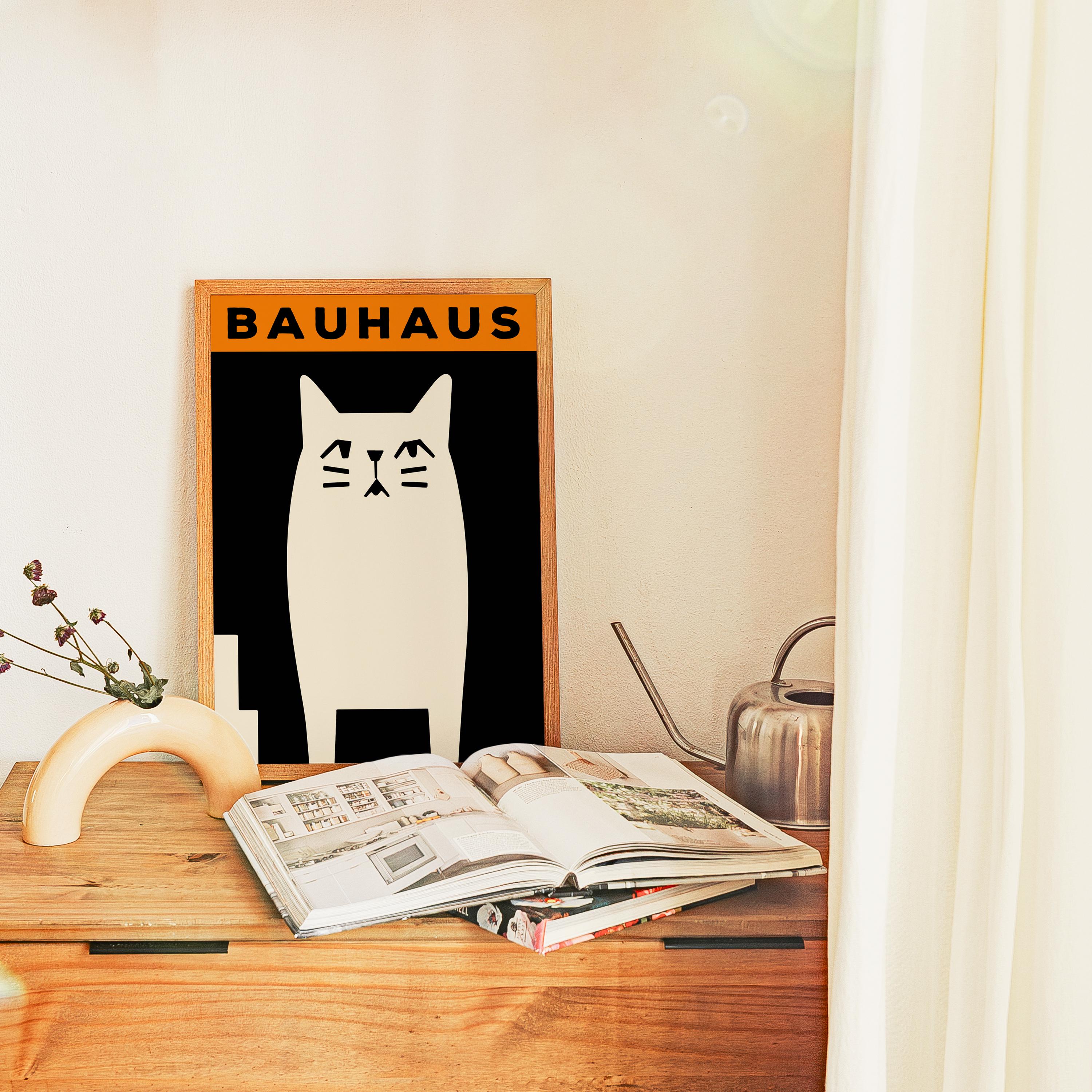 アートポスター オリジナルバウハウス展 エキシビジョンポスター バウハウスの50年展」bauhaus 50 jahre Poster 1968 | ant