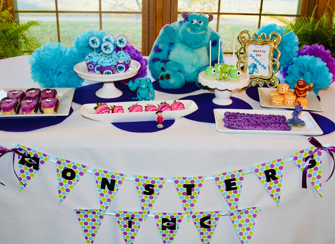 Monsters Inc Party Printables Package - Etsy