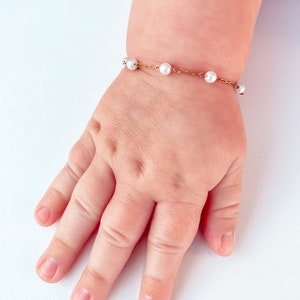 Real pearl baby bracelet Clearance