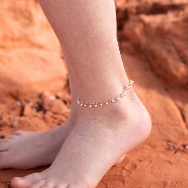 Beaded Anklet Etsy
