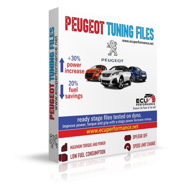 Peugeot Tuning Files [6 GB]  Ready for make remap files. Stage1, stage2, dpf,egr,adblue off