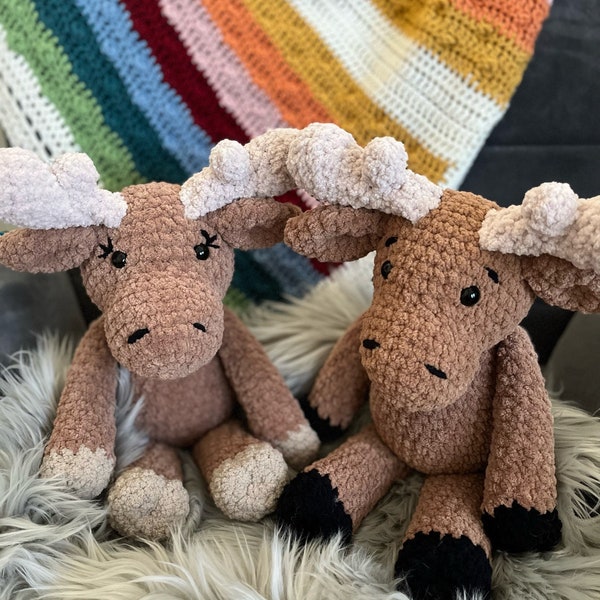Norman the Moose Crochet Pattern