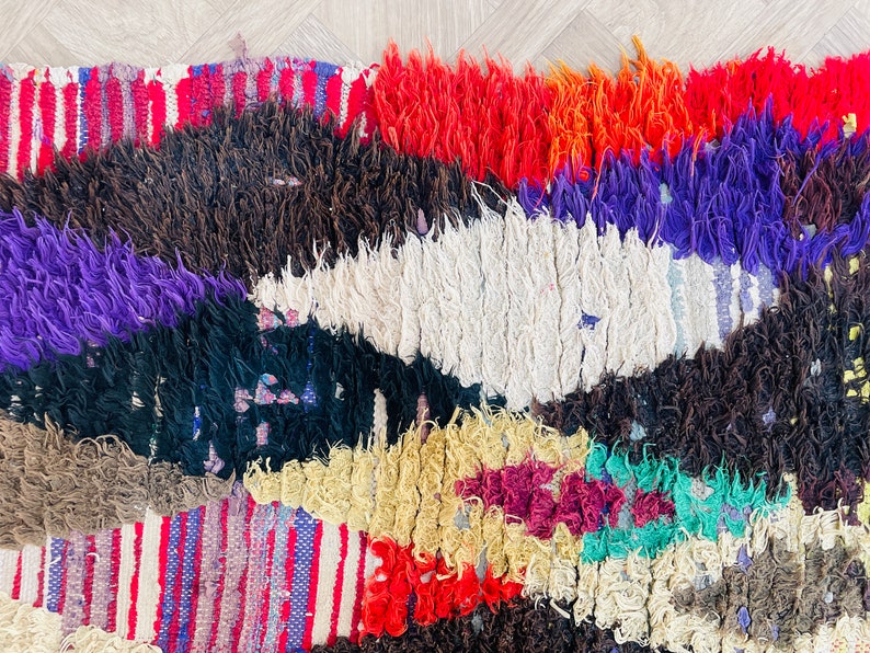 Living Room Rug, Tapis Berbere, Wool Rug, Dark Rug, Berber Carpet