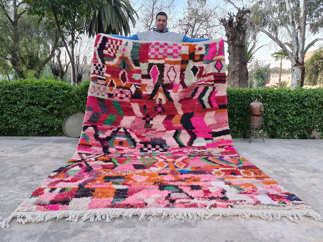 Minamilist Home Decor, Custom Fabulous Boujad Rug, Soft Handmade Rug ...